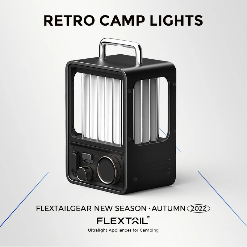 Flextailgear Retro Outdoor Camping Lamp Portable Villa Lantern Rechargeable Vintage