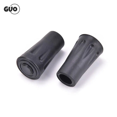 2pcs Trekking Pole Nordic Walk Stick Cane Rubber Tip Climb Replacement Alpenstock