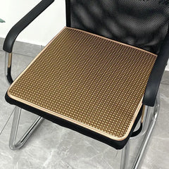New Rattan Seat Pad Floor Yoga Chair Seat Mat Dinning Stool Cushion Summer Office