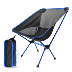 Detachable Portable Folding Moon Chair Outdoor Camping Chairs Beach Fishing Chair
