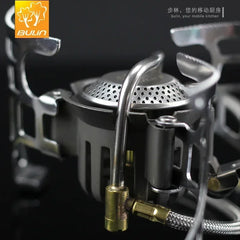 Bulin T4A Camping stove with Split Burn Design Outdoor Folding Gas Stove