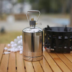 Outdoor Camping Stove Fire Extinguisher Bottle Adapter Propane Refill Adapter Liquefied