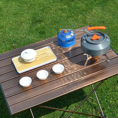 1.1/1.6L Outdoor Kettle Aluminum Alloy Pot Travel Pan Teapot Coffee Tableware Cookware