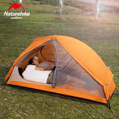 Naturehike Outdoor Ultralight Cycling Tent 1 2 People Backpacking Trekking Mountain