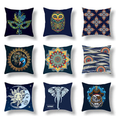 40/45/50/60cm Summer Outdoor Pillow Covers Cushion For Sofa Pillows Mandala Pattern