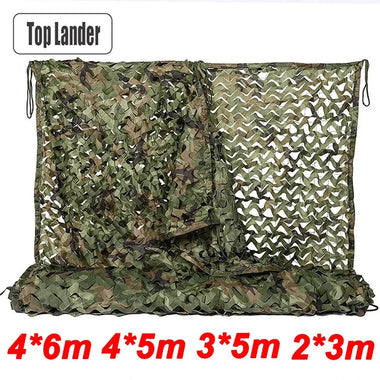 4x5m 2x3m Military Camouflage Net Camo Netting Army Nets Shade Mesh Hunting