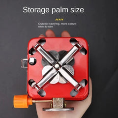 Camping Gas Stove Mini Big Power Heater Gas Stove Cookware Outdoor Tourist Burner
