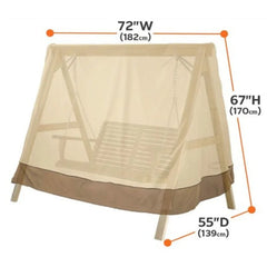 Garden Swing Cover Hammock Patio Cover Waterproof Durable UV Resistant Garden