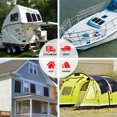 Solar Panel Kit 12V Complete 330W 220W 110W Flexible Power Station 12V Battery