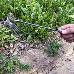 Manganese Steel Garden Weeders Grass Rooting Loose Soil Hand Weeding Removal Puller