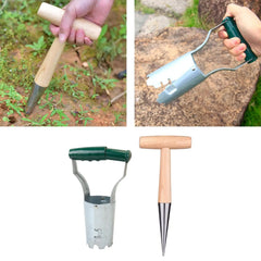 2Pcs/Set Planting Seeds and Bulb Tools Hand Digger Soil Insertion Seedling Remover