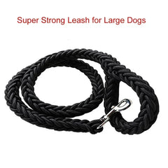 Nylon Dog Harness Leash For Medium Large Dogs Leads Pet Training Running Walking