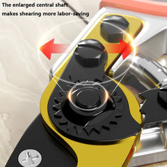 Delixi Pruning Scissors Trim Horticulture Garden Tools 35mm Shear Diameter SK5 Steel