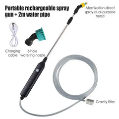 Garden Watering Spray Gun USB Automatic Electric Sprayer Nozzle Sprinkler Garden Plant