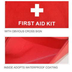 Portable Outdoor Waterproof Person Or Family First Aid Kit For Emergency Survival Medical