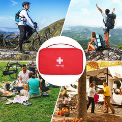 Large Capacity Emergency Medical Bag First Aid Storage Box Makeup Handbag