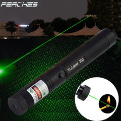 Green Luminous Laser Pointer Pens Powerful Lasers Sight Pen Adjustable Laser Torch