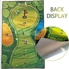 120x180cm The Casual Golf Game Set Indoor Outdoor Golf Putting Training Mat Green