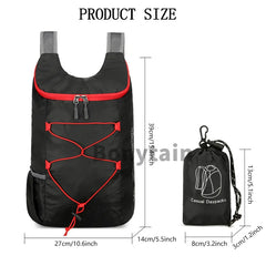 Outdoor Large-capacity Backpack Foldable Camping Backpack Anti-splash Travel Hiking