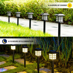 LED Solar Pathway Lights Lawn Lamp Outdoor Solar Lamp Decoration