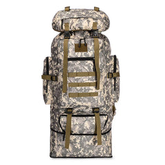 100L Large Hiking Climbing Backpacks Camouflage Softback Backpack
