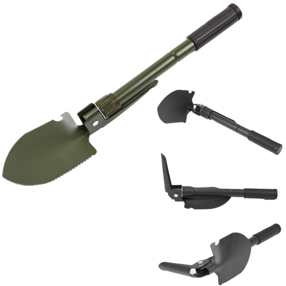 Multi-function Folding Military Shovel Folding Shovel Survival Spade Trowel Shovel
