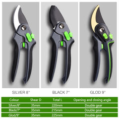 Garden Pruning Shears Stainless Steel Pruning Tools Garden tools Scissors Cutter Fruit