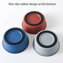 Stainless Steel Dog Cat Bowls Non-slip Outdoor Travel Feeding Feeder Water Food Bowl