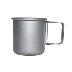 Camping Mug Aluminum Alloy Cup Tourist Tableware Picnic Utensils Outdoor Kitchen