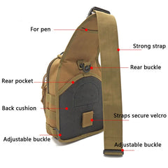Hiking Trekking Backpack Sports Climbing Shoulder Bags Tactical Camping Hunting