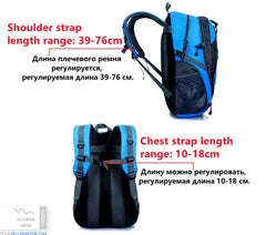 Men's Hiking Outdoor Nylon Backpack Travel Climbing Rucksack Sports Bag Camping