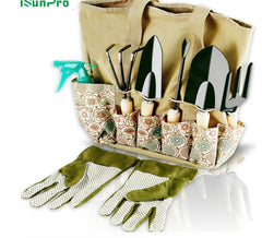 Garden tool setWood handle Mowing Garden Tool set Pruning scissors Stainless steel