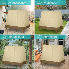 Garden Swing Cover Hammock Patio Cover Waterproof Durable UV Resistant Garden