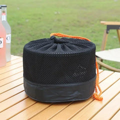 Camping Cookware Set Aluminum 5-6 Person Portable Outdoor Tableware Cookset