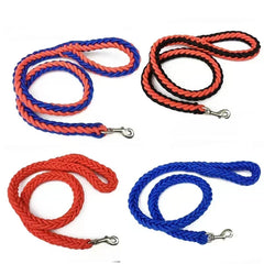 Nylon Dog Harness Leash For Medium Large Dogs Leads Pet Training Running Walking