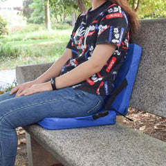 Canoe Kayak Seat Cushion Waterproof Stadium Chair with Comfortable Back Support