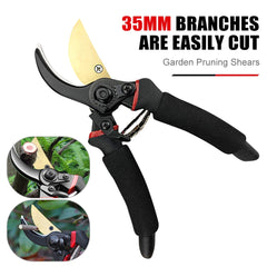 10 inch SK5 Steel Branch Scissors Garden Pruning Shears Sharp Branch Shears Cutter