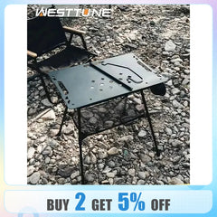 WESTTUNE Camping IGT Tactical Table with Accessories Lightweight Multifunctional