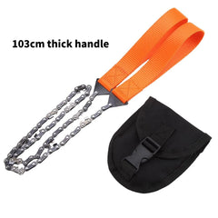 Portable Chain Saw Cutting Machine Handheld Survival Emergency Chainsaw with Bag