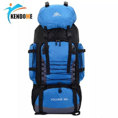 90L Military Tactical Backpack Hiking Camping Outdoor Mountaineering Backpack Sports