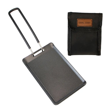 Portable BBQ Frying Plate Foldable Outdoor Camping Cookware Picnic Barbecue Nonstick