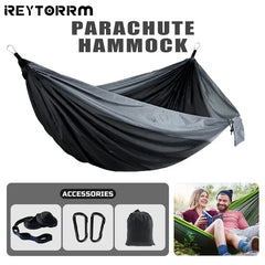Camping Hammock 260x140cm Double Portable Hammock with 2 Tree Straps Lightweight
