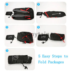 Outdoor Large-capacity Backpack Foldable Camping Backpack Anti-splash Travel Hiking