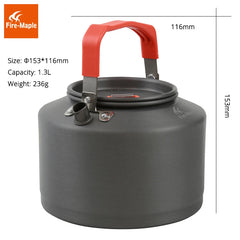 Fire Maple Outdoor Camping Kettle Coffee Tea Pot Camping Tools Lightweight with Heat