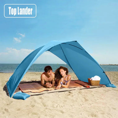 Lightweight Portable Sun Shelter Beach Tent Summer Outdoor Garden Sun Awning