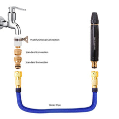Metal High Pressure Power Washer Car Wash Spray Gun Garden Water Gun Hose Nozzle