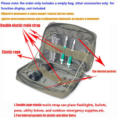 Molle Military Pouch Bag Medical EMT Tactical Outdoor Emergency Pack Camping Hunting