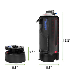 Camping Shower Bag Heated Folding Outdoor Bath Water Bag PVC Inflatable Auto Pressure