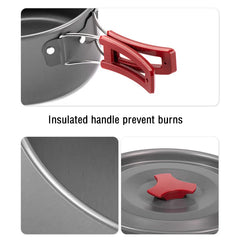 Naturehike Camping Pot Ultralight Camping Cooking Utensils Outdoor Tableware Pot