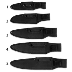 Knife Sheath Holster Oxford Sheath Holder Pocket Hunt Flashlight Case Camp Outdoor